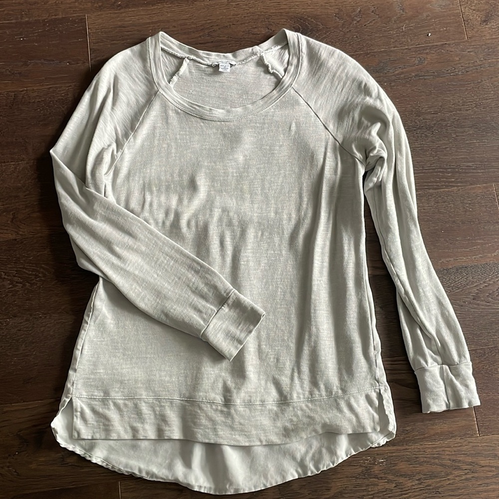 Splendid mixed fabric shirt size S